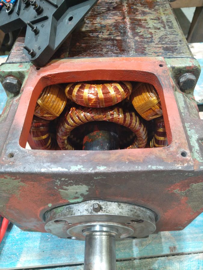 Bobinado rotores AC-DC