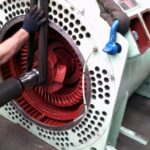 Trabajos de reparación de motores eléctricos